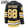 Lasten NHL Boston Bruins Pelipaita 2025-26 Fanatics Premium David Pastrnak Koti Musta